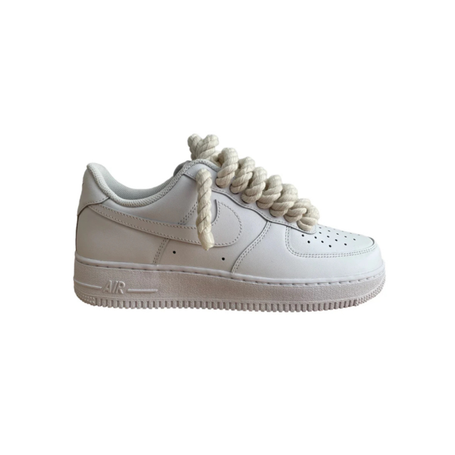 AF1 WHITE | CREAM LACES