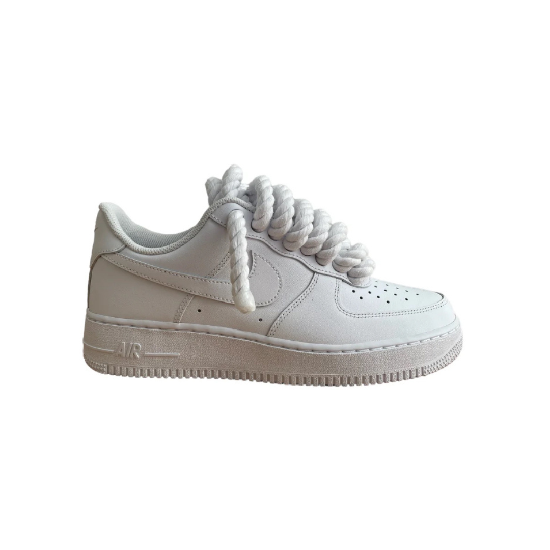 AF1 WHITE | WHITE LACES