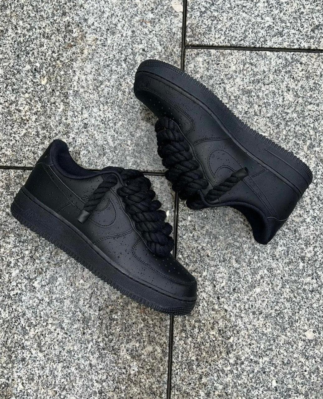 AF1 BLACK | BLACK LACES